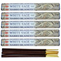 Encens Sauge Blanche. Lot de 100 bâtons | HEM