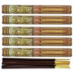 Encens parfum Musc Egyptien. Lot de 100 bâtonnets marque HEM