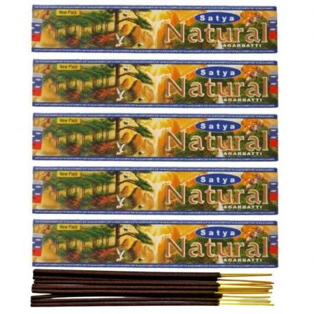 Encens "Natural". Lot de 5x15g | Satya Sai Baba