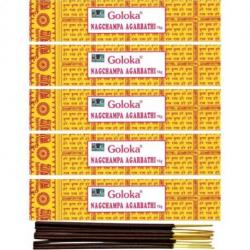 Encens Nag Champa. Lot de 5x16g | Goloka