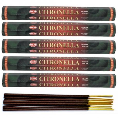 Encens Citronnelle. Lot de 100 bâtons | HEM