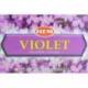 Encens Violette. Lot de 100 bâtonnets marque HEM