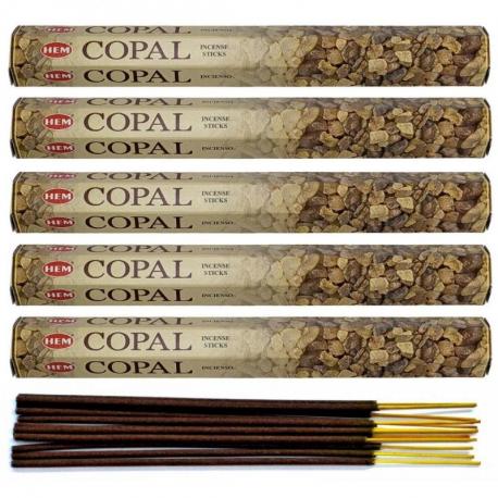 Encens parfum Copal Lot de 100 bâtons marque HEM
