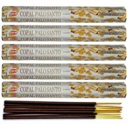 Encens Copal / Palo Santo Lot de 100 bâtons | HEM
