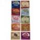 Assortiment d'encens "Voyage des Sens" 10 parfums / 100 cônes d'encens | HEM