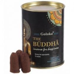 Boîte de 24 cônes d'encens Backflow Buddha | Goloka