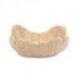 Grand vide-poche forme Mains en bois massif brut