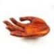 Vide-poche original forme Main en bois 30cm.