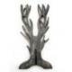 Arbre à bijoux et rangement en bois finition noir vieilli