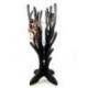 Arbre à Bijoux / rangement bijoux en bois teinte noire