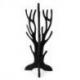 Arbre à Bijoux / rangement bijoux en bois teinte noire