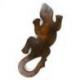 Salamandre / Gecko / Margouillat - décoration murale en bois 30cm