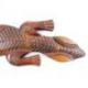 Gecko Mural en Bois 50cm - Décoration Exotique