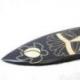 Grande planche de surf décorative en bois motif Tiki 100cm