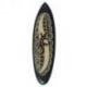 Planche de surf décorative en bois motif Salamandre 50cm