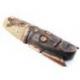Masque Africain 50cm | Gecko, sable & coquillages Cauris