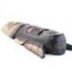 Masque Africain 50cm | Tortue, sable & coquillages Cauris