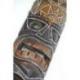 Masque Tiki 30cm en bois - Fabrication artisanale
