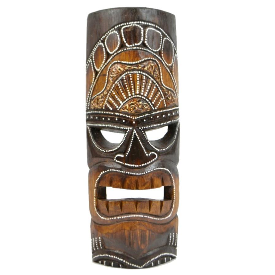 Le masque tiki totémique hawaïen | Vecteur Gratuite