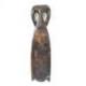 Masque Africain en bois 50cm style tribal. Fabrication traditionnelle.