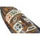 Masque Africain en bois 30cm décoration afrique.