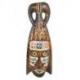 Masque Africain en bois 30cm décoration afrique.