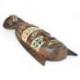 Masque Africain en bois 30cm décoration afrique.