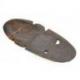 Masque Tribal Africain en bois 30cm | Fumeur de pipe