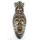 Masque Africain en bois 30cm motif oiseau | Ambiance Ethnique