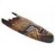 Masque en bois 30cm - décoration ethnique chic style africain.