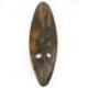 Masque africain mural en bois sculpté 30cm, déco ethnique chic