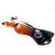 Masque Savane en bois 30cm, déco murale style trophée de chasse
