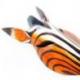 Masque Savane en bois 30cm, déco murale style trophée de chasse