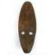 Masque africain décor batik en bois 30cm, déco murale ethnique chic