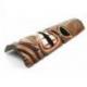 Masque Tiki 50cm en bois motif Cocotier. Décoration Tahiti Hawaï.