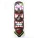 Masque Tiki 50cm en bois motif Fleur. Décoration Tahiti