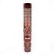 Grand masque en bois Tiki 100cm avec motif peint. Décoration Tiki.