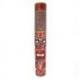 Grand masque Tiki en bois peint 100cm. Déco Polynésie