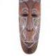 Masque Africain en bois 50cm motif Tortue