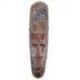 Masque Africain en bois 50cm motif Éléphants.