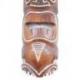 Masque Tiki h50cm en bois motif coloré. Déco Tiki.