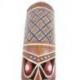 Masque Tiki Polynésie 50cm en bois.