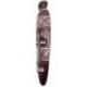 Grand masque africain en bois - Décoration batik 50cm style ethnic' chic artisanal