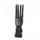 Main de Bouddha / Porte-bagues en bois noir 20cm