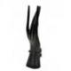 Main de Bouddha / Porte-bagues en bois noir 20cm