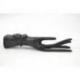 Main de Bouddha / Porte-bagues en bois noir 20cm
