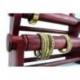Porte-bracelets et montres /  Présentoir à bijoux 2 joncs en bois massif finition rouge