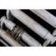 Grand présentoir à bracelets et montres 4 joncs en bois | Finition Blanc Cérusé
