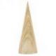 Cône en bois 20cm - Présentoir à Bracelets et Montres | Finition Bois brut naturel