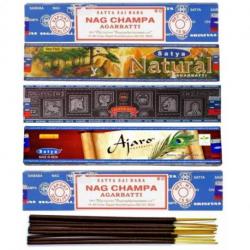 Assortiment d'encens "Best of Satya". Lot de 5x15g | Satya Sai Baba